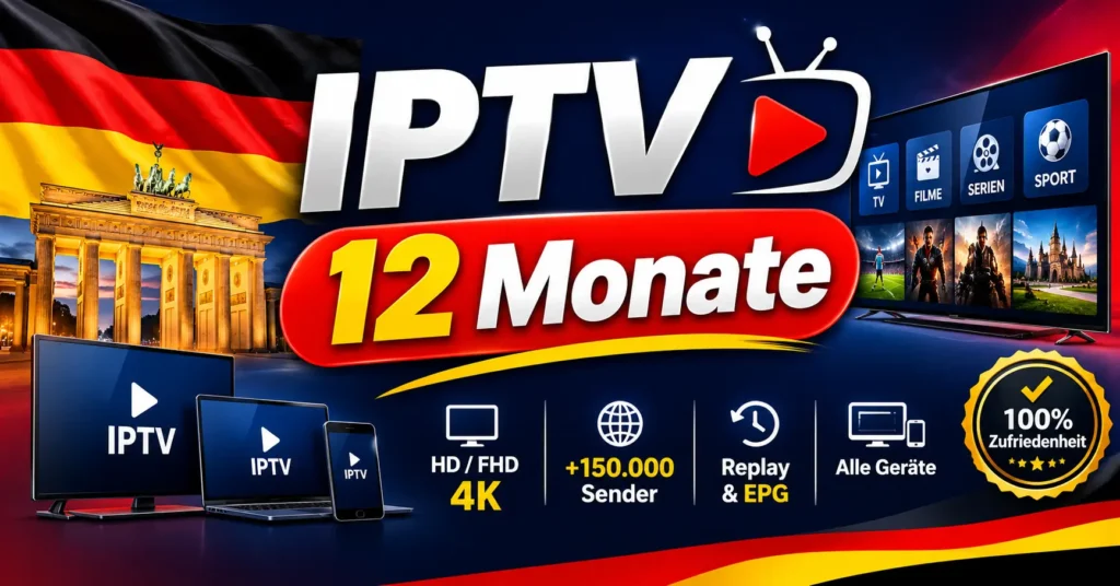 IPTV 12 Monate Germany