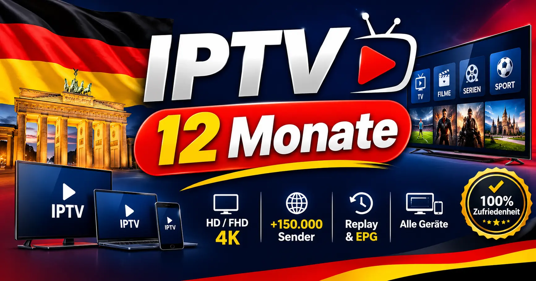 IPTV 12 Monate Germany